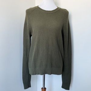 EXPRESS Olive Green Men’s Crewneck Sweater Size M